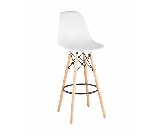 Стул DSW барный белый | Интернет магазин мебели и декора LifeDekor