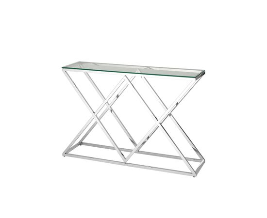 Консоль ИНСИГНИЯ 115*30 серебро | Интернет магазин мебели и декора LifeDekor