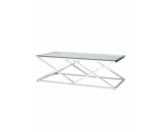 Журнальный стол 120*60 ИНСИГНИЯ серебро | Интернет магазин мебели и декора LifeDekor