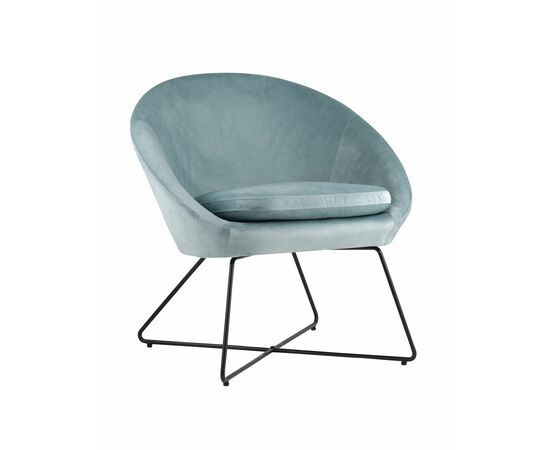 Кресло Колумбия пыльно-голубое | Интернет магазин мебели и декора LifeDekor