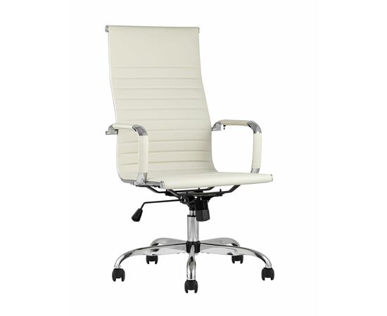 Кресло руководителя TopChairs City бежевое | Интернет магазин мебели и декора LifeDekor