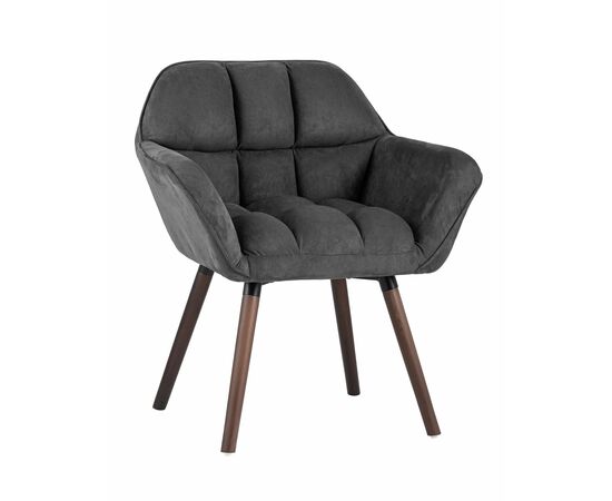 Кресло Брайан темно-серое | Интернет магазин мебели и декора LifeDekor