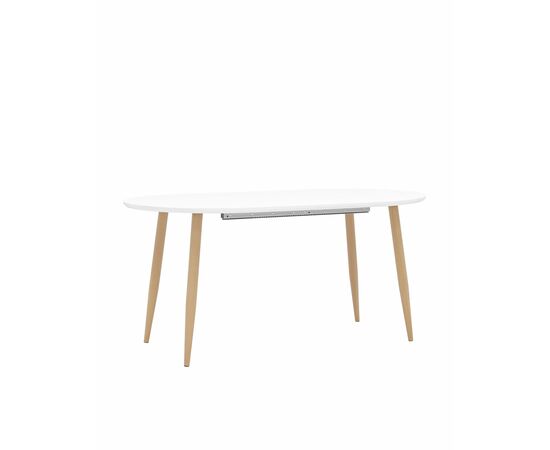 Стол обеденный Берген раскладной 160-190-220*90 белый | Интернет магазин мебели и декора LifeDekor