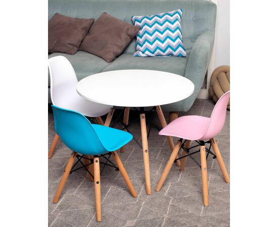 Стол DSW детский белый, изображение 3 | Интернет магазин мебели и декора LifeDekor