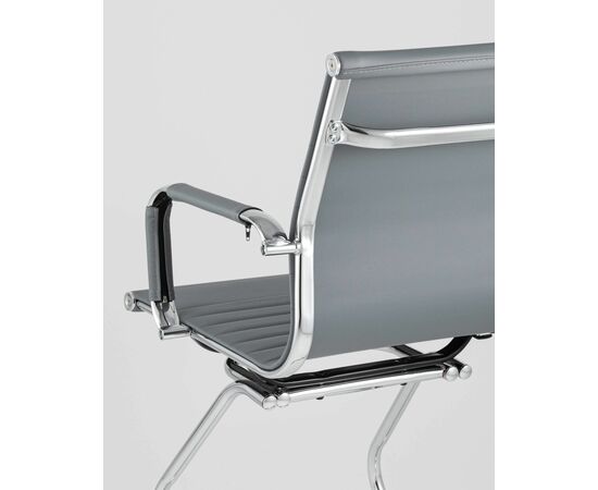 Кресло для посетителей TopChairs Visit серое, изображение 9 | Интернет магазин мебели и декора LifeDekor