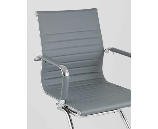 Кресло для посетителей TopChairs Visit серое, изображение 10 | Интернет магазин мебели и декора LifeDekor