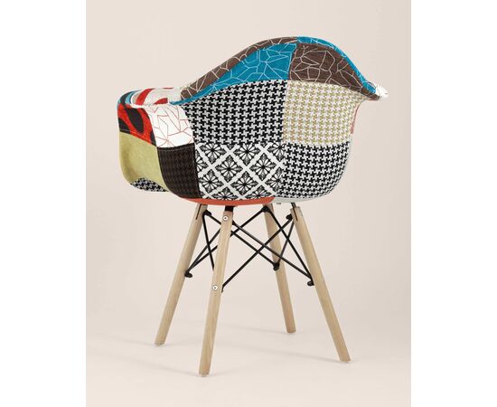 Кресло DSW пэчворк, изображение 8 | Интернет магазин мебели и декора LifeDekor