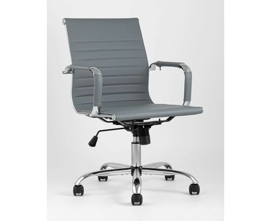 Кресло офисное TopChairs City S серое, изображение 2 | Интернет магазин мебели и декора LifeDekor