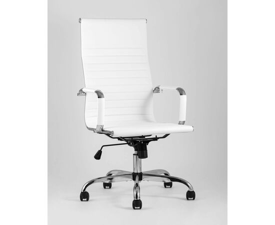 Кресло руководителя TopChairs City белое, изображение 2 | Интернет магазин мебели и декора LifeDekor