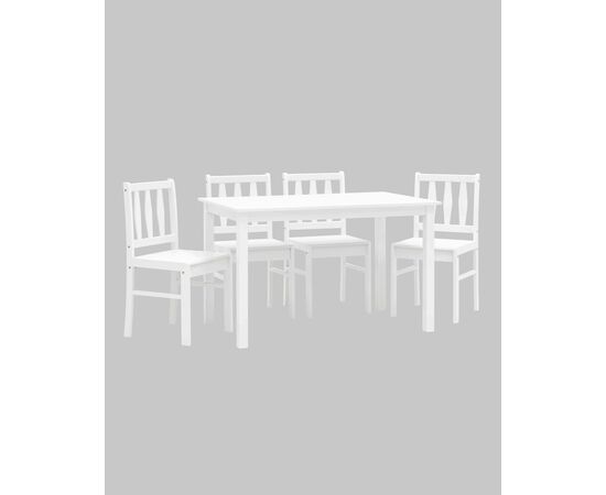 Обеденная группа INGRID белый, изображение 4 | Интернет магазин мебели и декора LifeDekor