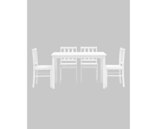 Обеденная группа INGRID белый, изображение 3 | Интернет магазин мебели и декора LifeDekor