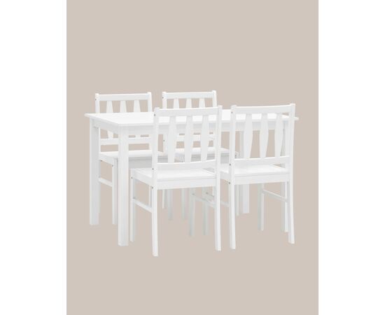 Обеденная группа INGRID белый, изображение 5 | Интернет магазин мебели и декора LifeDekor