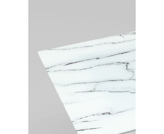 Стол обеденный Даллас 160*90 белый стеклянный, изображение 3 | Интернет магазин мебели и декора LifeDekor