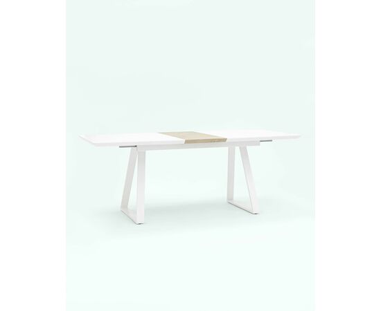 Стол обеденный Детройт раскладной 160-200*90 белый, изображение 5 | Интернет магазин мебели и декора LifeDekor