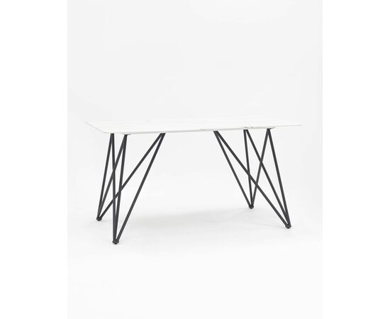 Стол обеденный Сакраменто 140*90 белый стеклянный, изображение 2 | Интернет магазин мебели и декора LifeDekor