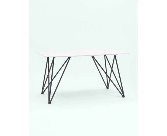 Стол обеденный Сакраменто 140*90 белый стеклянный, изображение 4 | Интернет магазин мебели и декора LifeDekor