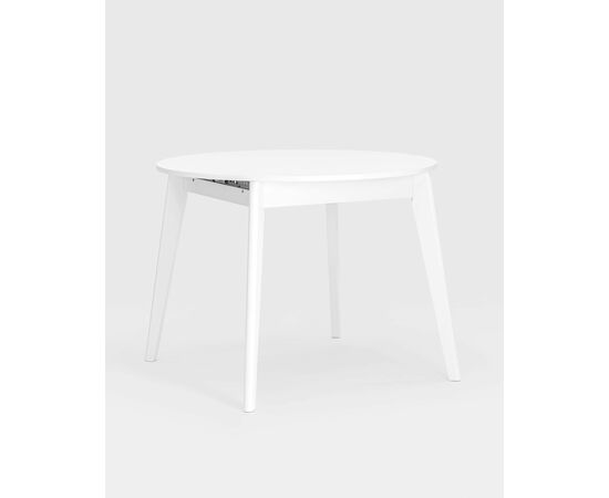 Стол Rondo 100-135*100 белый, изображение 2 | Интернет магазин мебели и декора LifeDekor
