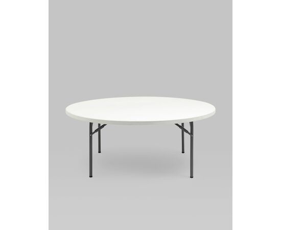 Стол круглый складной пластиковый Кейт 180, изображение 5 | Интернет магазин мебели и декора LifeDekor