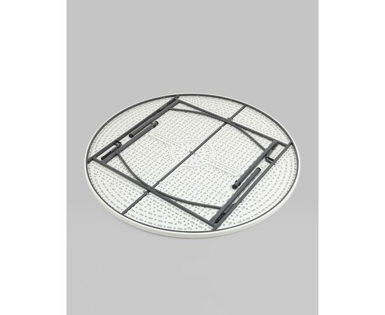 Стол круглый складной пластиковый Кейт 180, изображение 6 | Интернет магазин мебели и декора LifeDekor