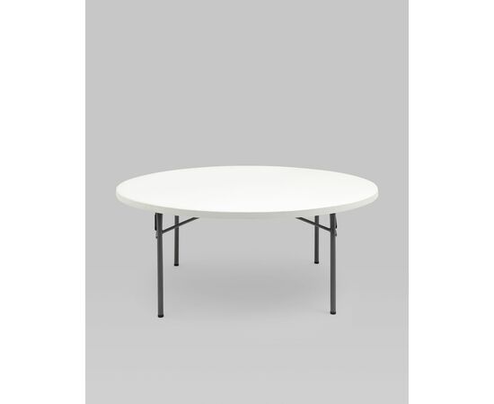 Стол круглый складной пластиковый Кейт 180, изображение 7 | Интернет магазин мебели и декора LifeDekor