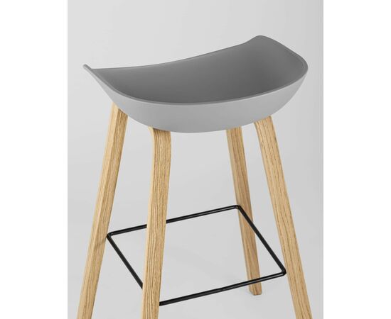 Стул барный LIBRA СЕРЫЙ, изображение 7 | Интернет магазин мебели и декора LifeDekor