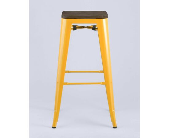 Стул барный TOLIX WOOD желтый, изображение 4 | Интернет магазин мебели и декора LifeDekor