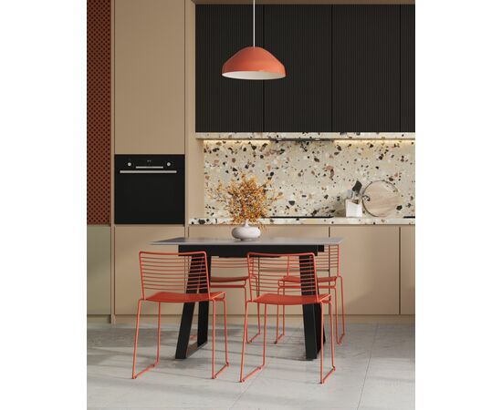 Стол обеденный Детройт раскладной 120-160*80 серый, изображение 3 | Интернет магазин мебели и декора LifeDekor