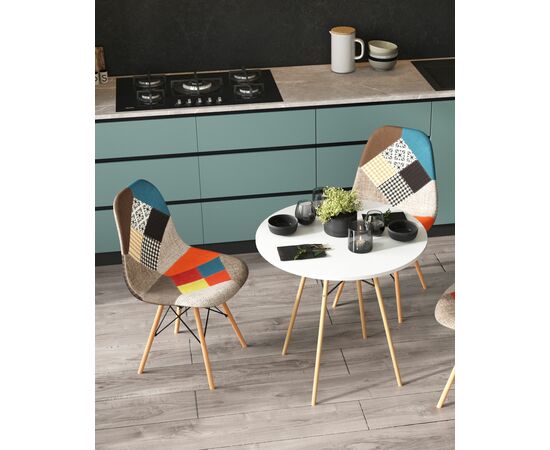 Стул DSW пэчворк, изображение 6 | Интернет магазин мебели и декора LifeDekor