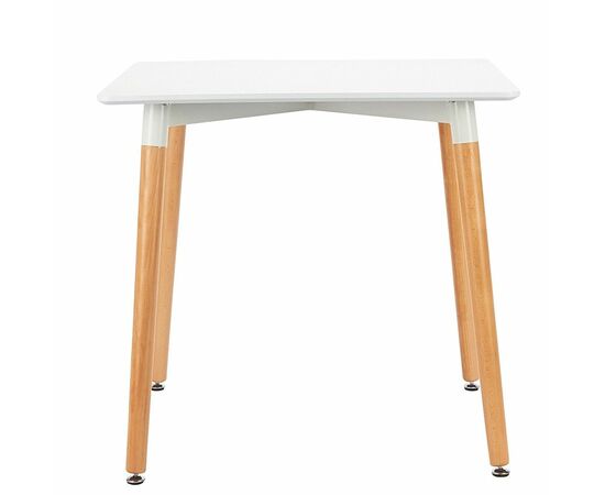 Стол Summer 80х80x75см, белый, Цвет: Белый, изображение 2 | Интернет магазин мебели и декора LifeDekor