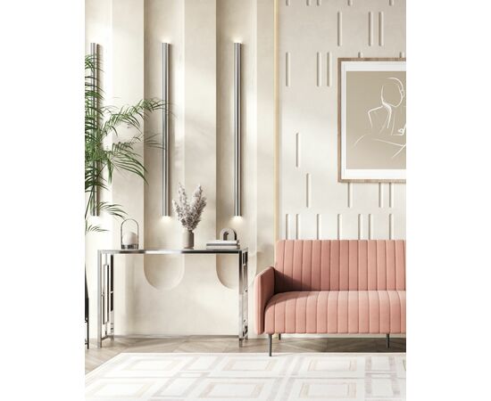 Консоль БРУКЛИН 115*30 серебро, изображение 7 | Интернет магазин мебели и декора LifeDekor