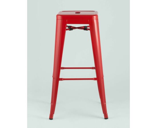 Стул барный TOLIX красный глянцевый, изображение 6 | Интернет магазин мебели и декора LifeDekor