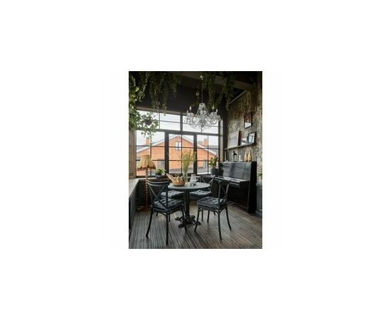 Стул Кроссбэк пластиковый черный, изображение 5 | Интернет магазин мебели и декора LifeDekor