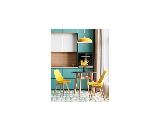 Стул FRANKFURT желтый, изображение 5 | Интернет магазин мебели и декора LifeDekor