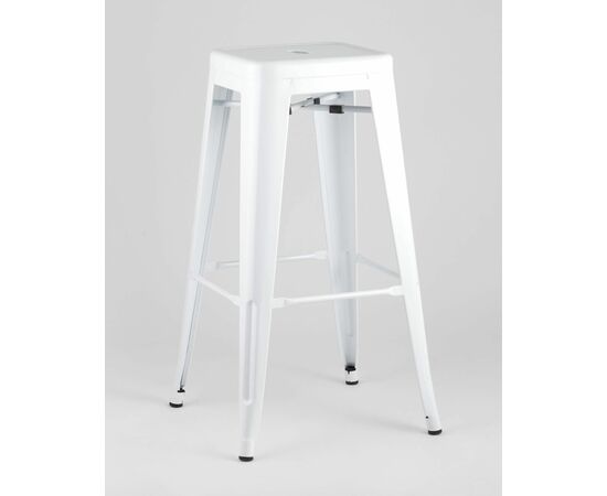 Стул барный TOLIX белый глянцевый, изображение 5 | Интернет магазин мебели и декора LifeDekor