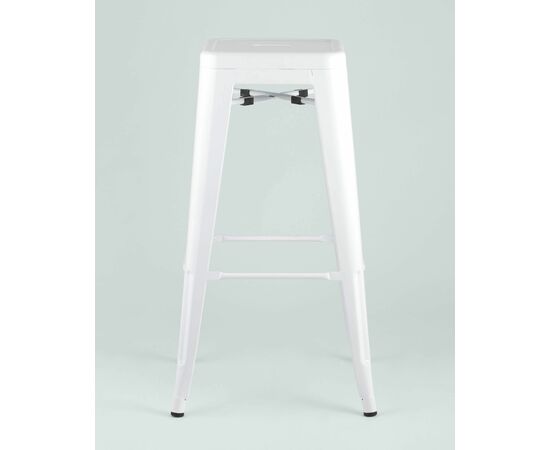 Стул барный TOLIX белый глянцевый, изображение 4 | Интернет магазин мебели и декора LifeDekor