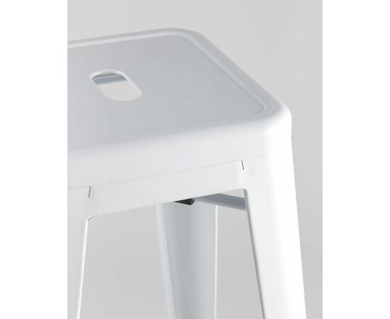 Стул барный TOLIX белый глянцевый, изображение 6 | Интернет магазин мебели и декора LifeDekor