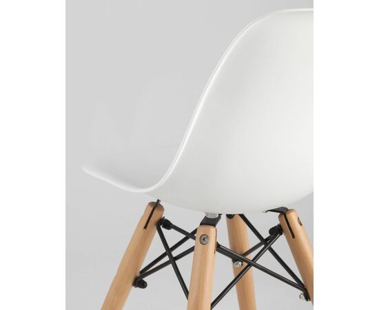 Стул DSW детский белый, изображение 9 | Интернет магазин мебели и декора LifeDekor