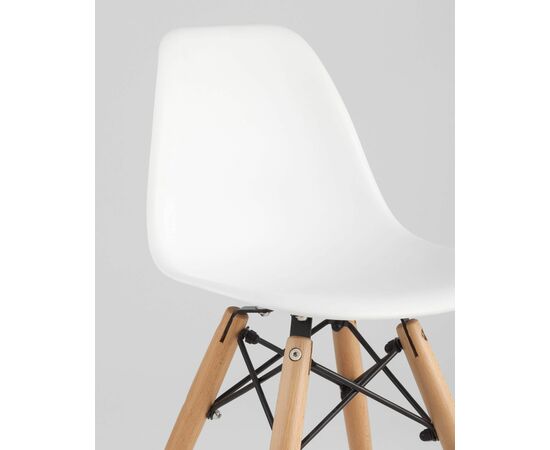 Стул DSW детский белый, изображение 10 | Интернет магазин мебели и декора LifeDekor