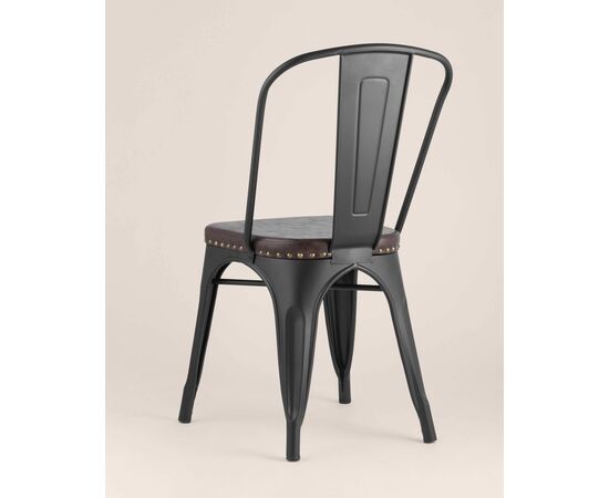 Стул TOLIX SOFT черный матовый, изображение 7 | Интернет магазин мебели и декора LifeDekor