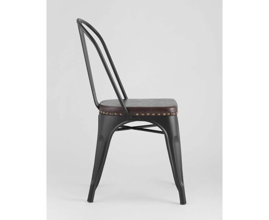 Стул TOLIX SOFT черный матовый, изображение 5 | Интернет магазин мебели и декора LifeDekor