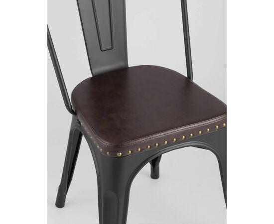 Стул TOLIX SOFT черный матовый, изображение 8 | Интернет магазин мебели и декора LifeDekor