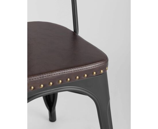 Стул TOLIX SOFT черный матовый, изображение 10 | Интернет магазин мебели и декора LifeDekor