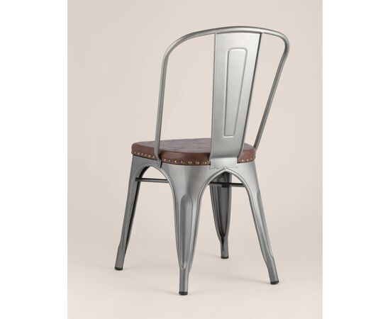 Стул TOLIX SOFT серебристый, изображение 6 | Интернет магазин мебели и декора LifeDekor