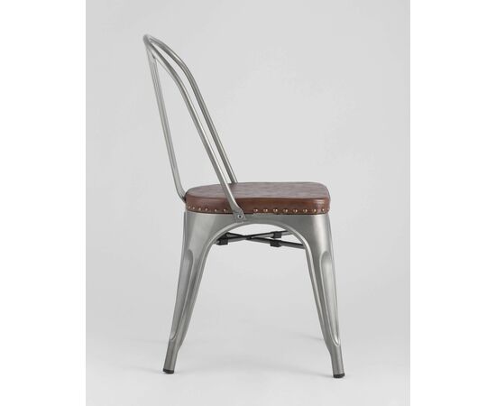 Стул TOLIX SOFT серебристый, изображение 4 | Интернет магазин мебели и декора LifeDekor