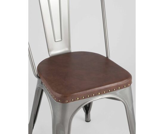 Стул TOLIX SOFT серебристый, изображение 7 | Интернет магазин мебели и декора LifeDekor