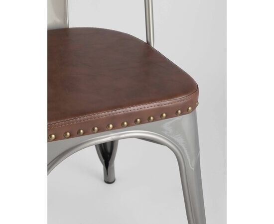 Стул TOLIX SOFT серебристый, изображение 9 | Интернет магазин мебели и декора LifeDekor