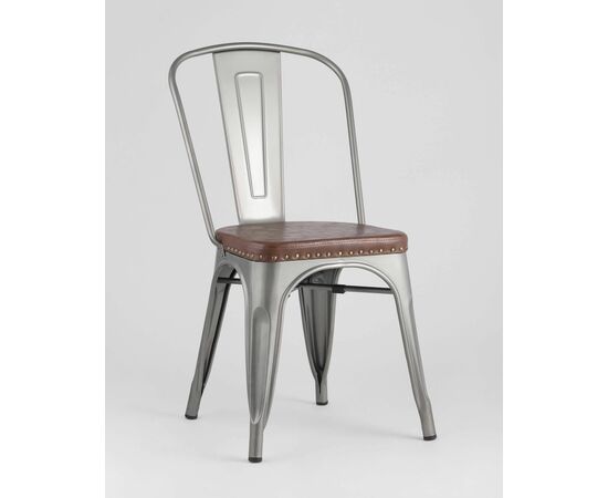 Стул TOLIX SOFT серебристый, изображение 2 | Интернет магазин мебели и декора LifeDekor