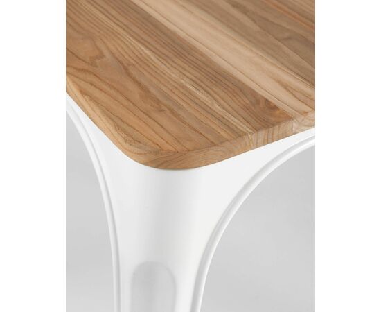 Стул TOLIX WOOD белый глянцевый, изображение 10 | Интернет магазин мебели и декора LifeDekor