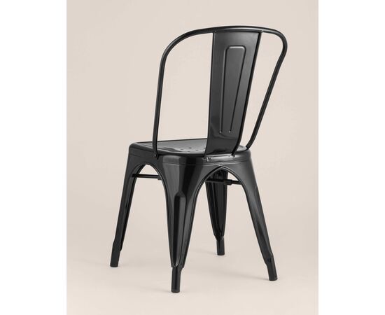 Стул TOLIX черный глянцевый, изображение 9 | Интернет магазин мебели и декора LifeDekor