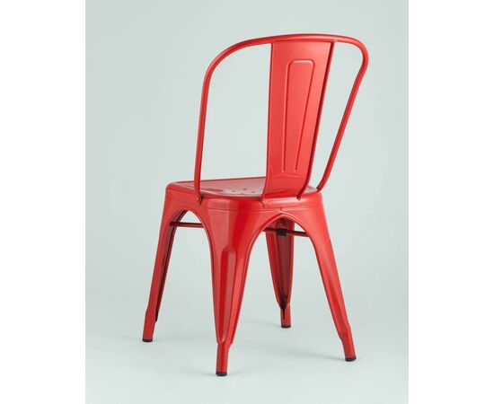 Стул TOLIX красный глянцевый, изображение 8 | Интернет магазин мебели и декора LifeDekor